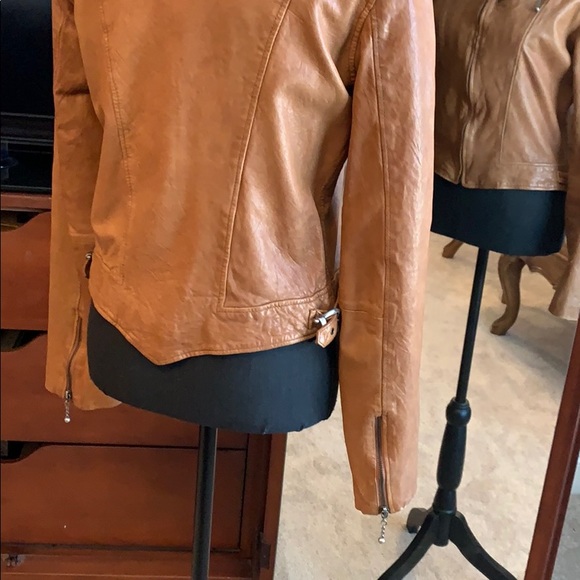 Light Brown Leather Jacket by WGACA - Picture 3 of 10
